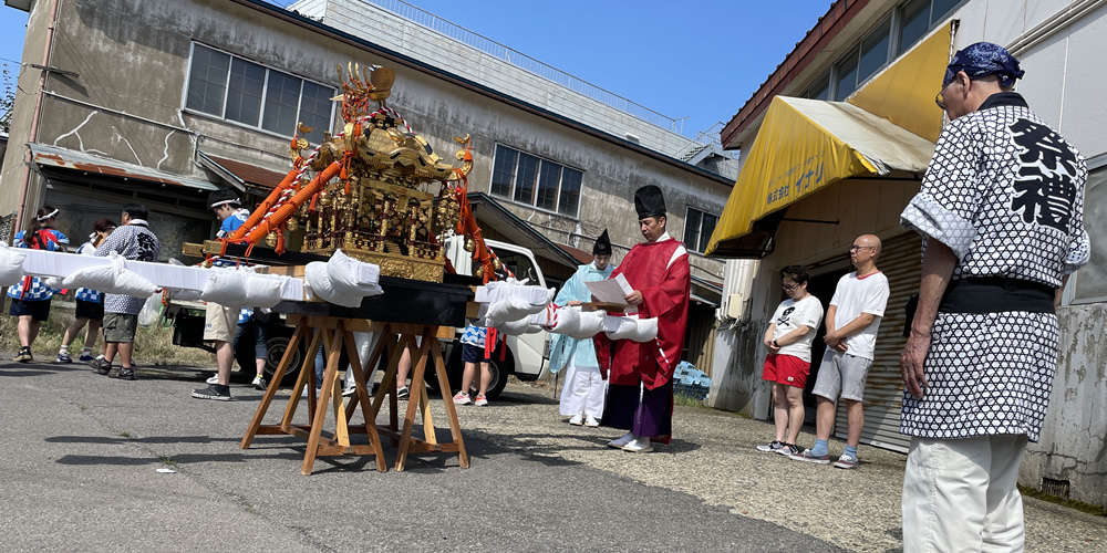 函館市 船魂神社 例大祭の様子10