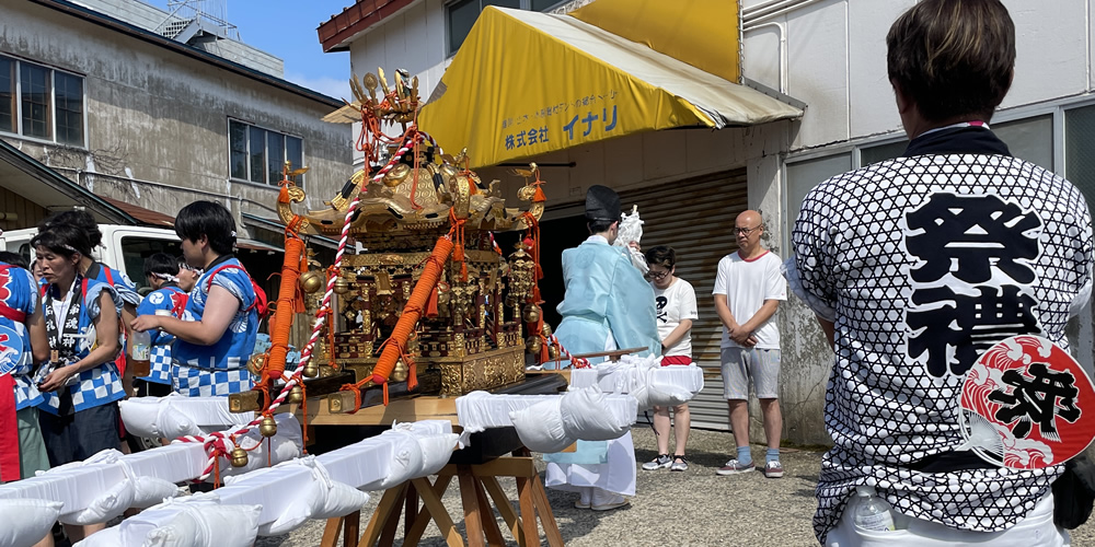 函館 船魂神社 例大祭の様子3